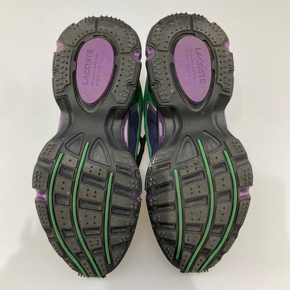 【中古品】【メンズ】 LACOSTE ラコステ スニーカー L003 2K24 1 SMA 箱無し 本体のみ 162-260429-SS-13-iwa サイズ：26.5cm カラー：グリーン ネイビー 万代Net店