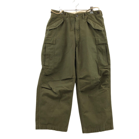【中古品】【メンズ】 Buzz Rickson's バズリクソンズ M-1951 フィールドトラウザーズ カーゴパンツ ボトムス 156-260207-hn-03-fur サイズ：L カラー：オリーブ系 万代Net店