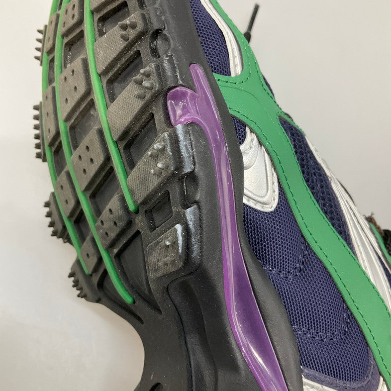 【中古品】【メンズ】 LACOSTE ラコステ スニーカー L003 2K24 1 SMA 箱無し 本体のみ 162-260429-SS-13-iwa サイズ：26.5cm カラー：グリーン ネイビー 万代Net店