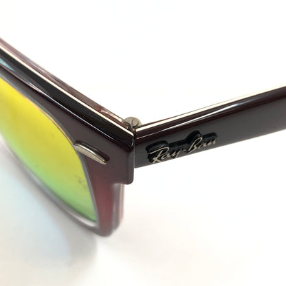 【中古品】【メンズ/レディース】 RAY-BAN レイバン ORIGINAL WAYFARER CLASSIC SUNGLASSES RB2140-F 1200 オリジナル ウェイファーラー クラシック サングラス アイウェア 203-260722-hn-04-fur サイズ：52ロ22 150 カラー：バーガンディ / ピンク 万代Net店