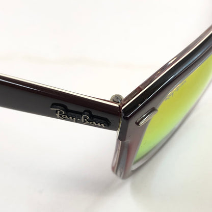 【中古品】【メンズ/レディース】 RAY-BAN レイバン ORIGINAL WAYFARER CLASSIC SUNGLASSES RB2140-F 1200 オリジナル ウェイファーラー クラシック サングラス アイウェア 203-260722-hn-04-fur サイズ：52ロ22 150 カラー：バーガンディ / ピンク 万代Net店