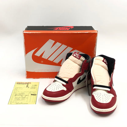 【中古品】【メンズ/レディース】 NIKE ナイキ AIR JORDAN1 HIGH OG "LOST & FOUND/CHICAGO" DZ5485-612 エアジョーダン1 ハイ OG ロスト&ファウンド/シカゴ スニーカー シューズ 靴 160-260722-hn-05-fur サイズ：25.5cm US7.5 カラー：レッド/ホワイト/ブラック 万代Net店