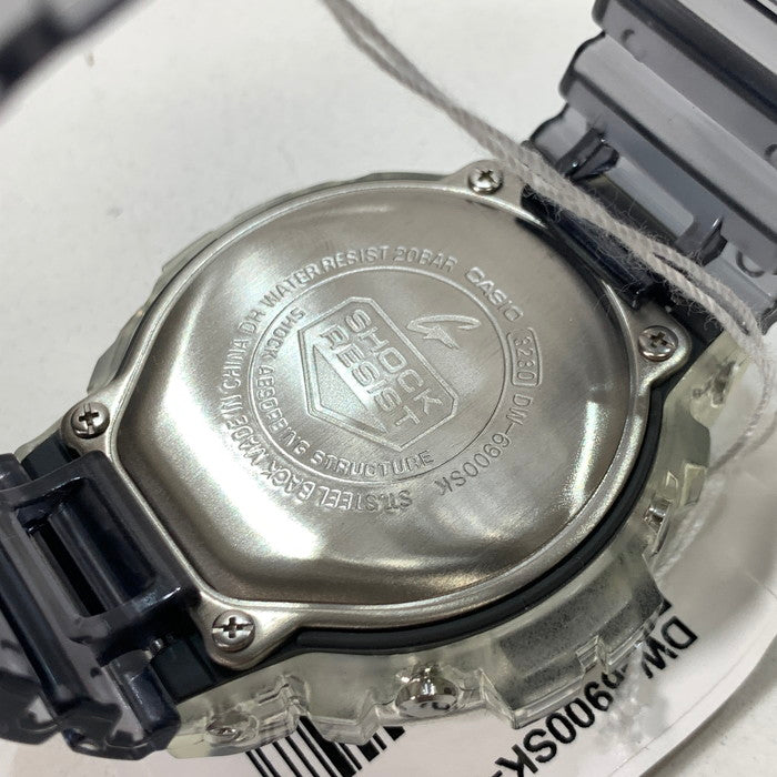 【中古美品】【メンズ】 G-SHOCK ジーショック DW-6900SK-1DR スケルトン 腕時計 ブランド 178-260214-gm-39-fuz 万代Net店