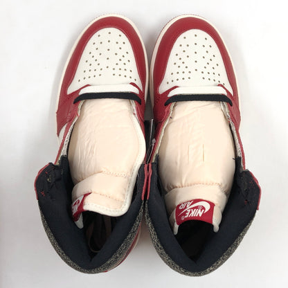 【中古品】【メンズ/レディース】 NIKE ナイキ AIR JORDAN1 HIGH OG "LOST & FOUND/CHICAGO" DZ5485-612 エアジョーダン1 ハイ OG ロスト&ファウンド/シカゴ スニーカー シューズ 靴 160-260722-hn-05-fur サイズ：25.5cm US7.5 カラー：レッド/ホワイト/ブラック 万代Net店