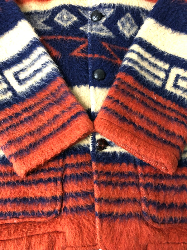 【中古品】【メンズ】 BIGMAC ビッグマック 60's WOOL NATIVE BLANKET JACKET VINTAGE 60年代 ウール ネイティブ ブランケット ジャケット アウター ヴィンテージ 146-260607-SH-10-hon カラー：マルチカラー 万代Net店