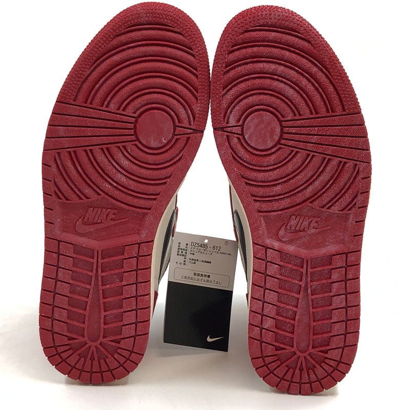 【中古品】【メンズ/レディース】 NIKE ナイキ AIR JORDAN1 HIGH OG "LOST & FOUND/CHICAGO" DZ5485-612 エアジョーダン1 ハイ OG ロスト&ファウンド/シカゴ スニーカー シューズ 靴 160-260722-hn-05-fur サイズ：25.5cm US7.5 カラー：レッド/ホワイト/ブラック 万代Net店