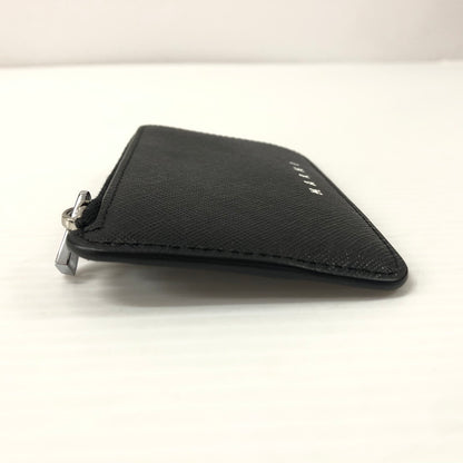 【中古美品】【メンズ】 MARNI マルニ 小銭入れ コイン カード ホルダー 1ファスナー コンパートメント ケース  ロゴ PFMI0036L0LV520 COIN CARD HOLDER 200-231227-tk-2-tei カラー：ブラック 万代Net店