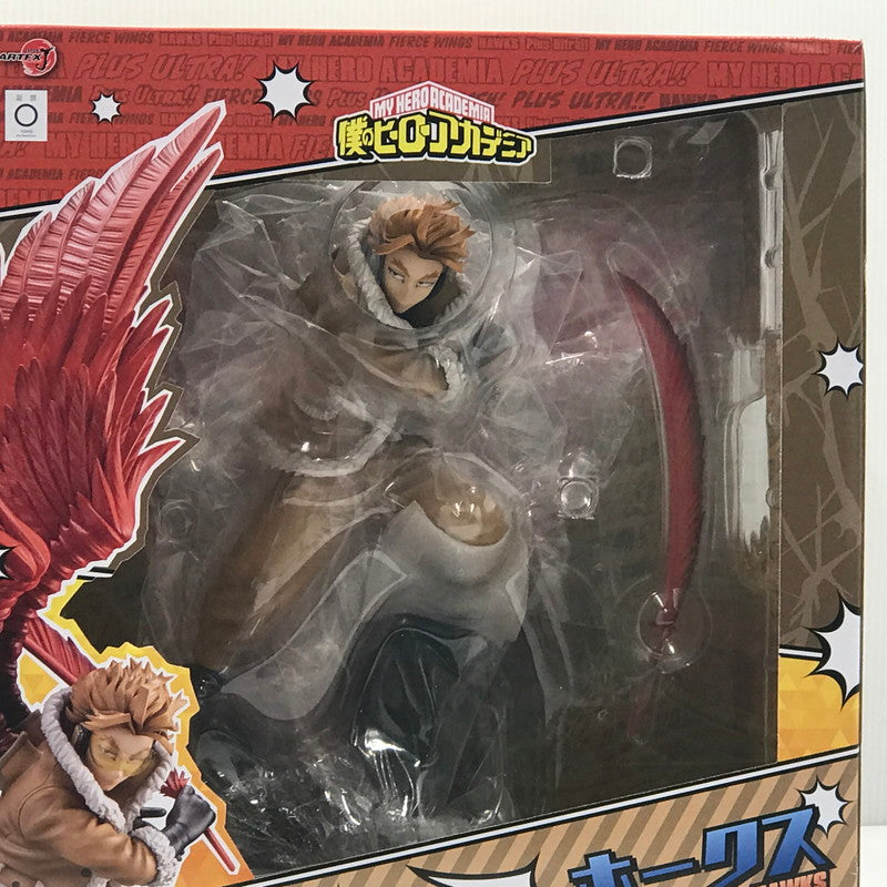 【中古美品】 タカラトミー ARTFX J 僕のヒーローアカデミア ホークス 1/8スケール PVC塗装済完成品 フィギュア 未開封 箱イタミあり 051-260706-ti-10-tagh 万代Net店