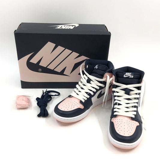 【中古品】【メンズ】 NIKE ナイキ WOMEN'S AIR JORDAN 1 HIGH OG SE DD9335-641 ウィメンズ エアジョーダン1 ハイ OG SE スニーカー シューズ 靴 160-260504-hn-04-fur サイズ：28.5cm US11.5 カラー：ホワイト/ネイビー/ピンク 万代Net店