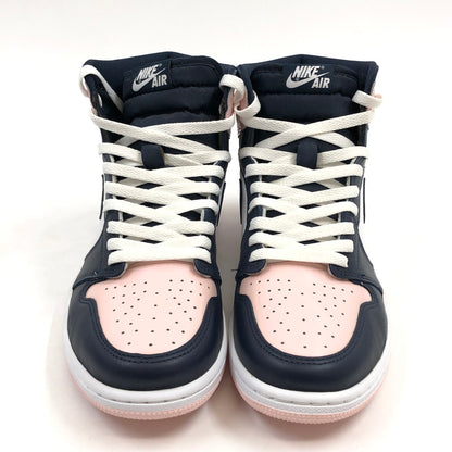 【中古品】【メンズ】 NIKE ナイキ WOMEN'S AIR JORDAN 1 HIGH OG SE DD9335-641 ウィメンズ エアジョーダン1 ハイ OG SE スニーカー シューズ 靴 160-260504-hn-04-fur サイズ：28.5cm US11.5 カラー：ホワイト/ネイビー/ピンク 万代Net店