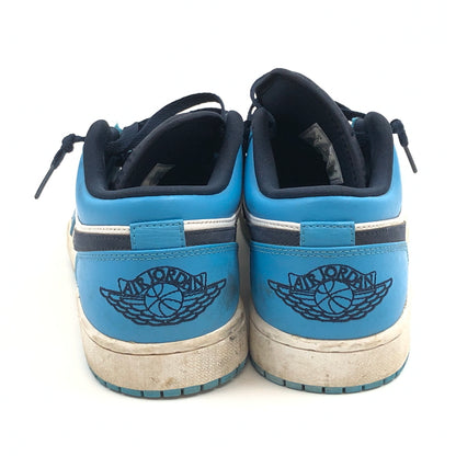 【現状渡し品】【メンズ】 NIKE ナイキ AIR JORDAN 1 LOW "UNIVERSITY BLUE" 553558-144 エアジョーダン1 ロー ユニバーシティ ブルー スニーカー シューズ 靴 160-260722-hn-07-fur サイズ：27.0cm US9 カラー：ブルー/ホワイト/ブラック 万代Net店