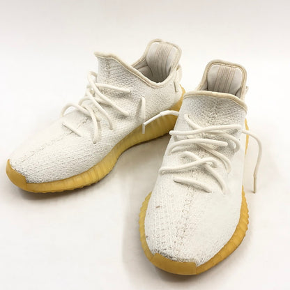 【現状渡し品】【メンズ】 adidas アディダス YEEZY BOOST 350 V2 "CREAM WHITE" CP9366 イージーブースト350V2 クリームホワイト スニーカー シューズ 靴 161-260207-hn-06-fur サイズ：28.5cm US 10 1/2 カラー：ホワイト/クリーム 万代Net店