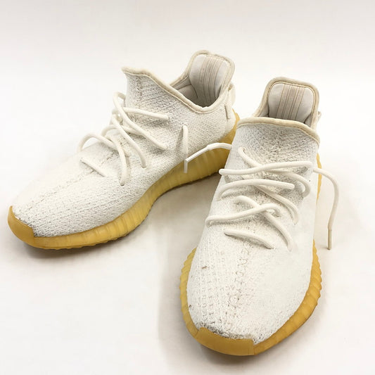 【現状渡し品】【メンズ】 adidas アディダス YEEZY BOOST 350 V2 "CREAM WHITE" CP9366 イージーブースト350V2 クリームホワイト スニーカー シューズ 靴 161-260207-hn-06-fur サイズ：28.5cm US 10 1/2 カラー：ホワイト/クリーム 万代Net店