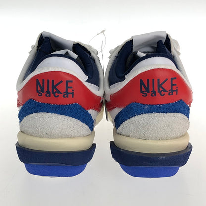 【中古美品】【メンズ】 NIKE ナイキ ×SACAI DQ0581-100 ZOOM CORTEZ 靴 スニーカー WHITE RED BLUE  160-241215-SY-02-iwa サイズ：28.5cm カラー：White × University Red 万代Net店