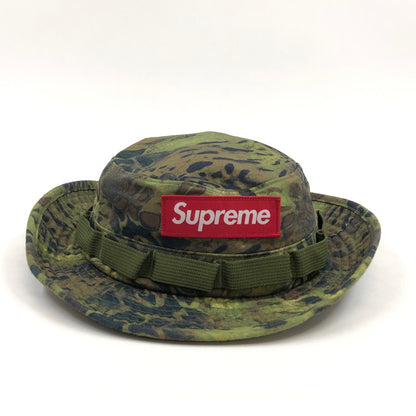 【中古品】【メンズ/レディース】 SUPREME シュプリーム 22SS MILITARY BOONIE "OLIVE PRYM1 CAMO" ミリタリー ボニー オリーブ プリム カモ ハット 帽子 149-260504-hn-05-fur サイズ：M/L カラー：グリーン系/カモフラージュ 万代Net店