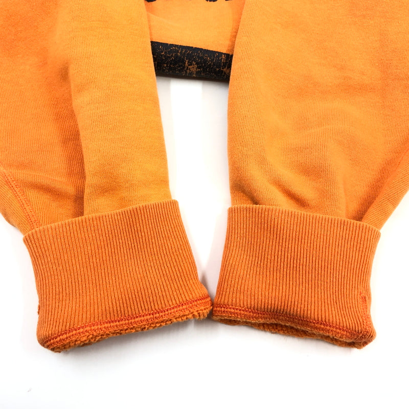 【中古品】【メンズ】 FULLCOUNT フルカウント "FIND FUCT FULLCOUNT" SWEATSHIRT 両Vガセット スウェットシャツ トレーナー 長袖 トップス 145-261015-hn-02-fur サイズ：38 カラー：オレンジ 万代Net店