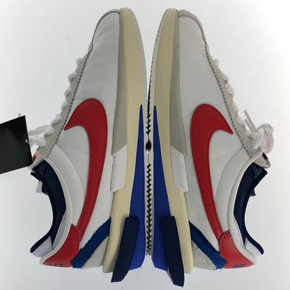 【中古美品】【メンズ】 NIKE ナイキ ×SACAI DQ0581-100 ZOOM CORTEZ 靴 スニーカー WHITE RED BLUE  160-241215-SY-02-iwa サイズ：28.5cm カラー：White × University Red 万代Net店