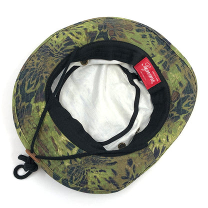 【中古品】【メンズ/レディース】 SUPREME シュプリーム 22SS MILITARY BOONIE "OLIVE PRYM1 CAMO" ミリタリー ボニー オリーブ プリム カモ ハット 帽子 149-260504-hn-05-fur サイズ：M/L カラー：グリーン系/カモフラージュ 万代Net店