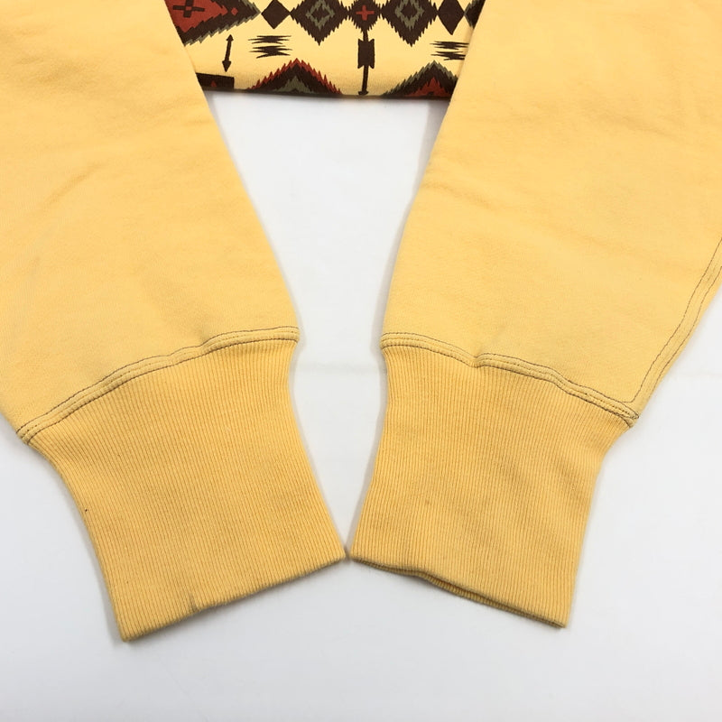 【中古品】【メンズ】 JOE MCCOY'S&CO ジョーマッコイ BALLPARK SWEATSHIRT ボールパーク スウェットシャツ トレーナー 長袖 トップス 145-261015-hn-03-fur サイズ：36 カラー：イエロー 万代Net店