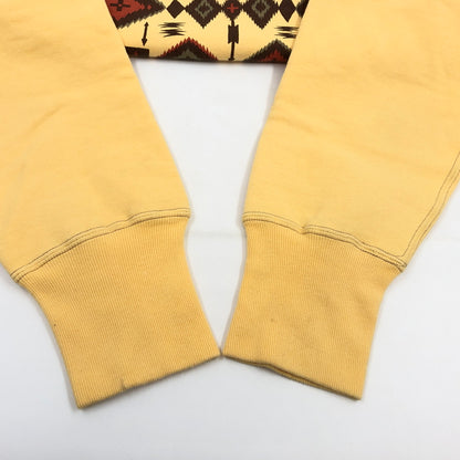 【中古品】【メンズ】 JOE MCCOY'S&CO ジョーマッコイ BALLPARK SWEATSHIRT ボールパーク スウェットシャツ トレーナー 長袖 トップス 145-261015-hn-03-fur サイズ：36 カラー：イエロー 万代Net店