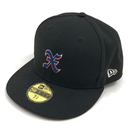 【中古美品】【メンズ/レディース】 NEW ERA ニューエラ × GOD SELECTION XXX ゴッドセレクショントリプルエックス GX-A25-HT-03 59FIFTY キャップ 帽子 185-260504-hn-06-fur サイズ：7 3/8(58.7cm) カラー：ブラック 万代Net店