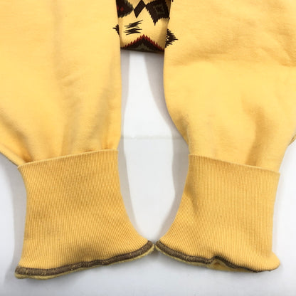 【中古品】【メンズ】 JOE MCCOY'S&CO ジョーマッコイ BALLPARK SWEATSHIRT ボールパーク スウェットシャツ トレーナー 長袖 トップス 145-261015-hn-03-fur サイズ：36 カラー：イエロー 万代Net店