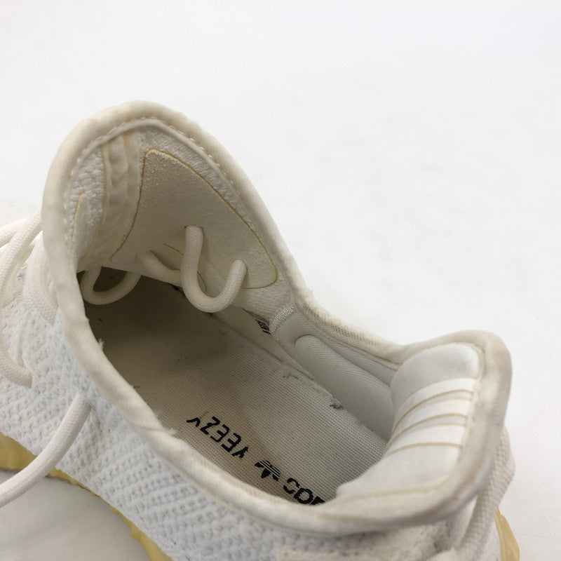 【現状渡し品】【メンズ】 adidas アディダス YEEZY BOOST 350 V2 "CREAM WHITE" CP9366 イージーブースト350V2 クリームホワイト スニーカー シューズ 靴 161-260207-hn-06-fur サイズ：28.5cm US 10 1/2 カラー：ホワイト/クリーム 万代Net店