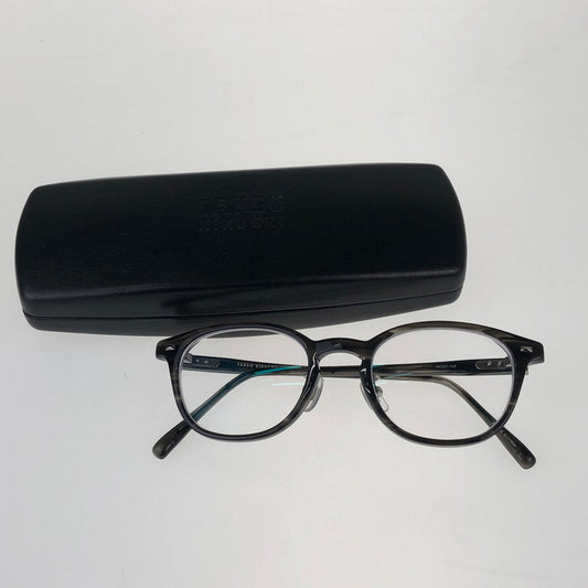 【中古品】【メンズ/レディース】 TAKEO KIKUCHI タケオキクチ TKO-307 BK メガネ 黒縁 タケオキクチ 203-250619-SY-06-iwa カラー：BLACK 万代Net店
