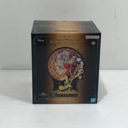 【中古美品】 一番くじ KINGDOM HEARTS -25th Anniversary- A賞 ソラ スタチュー 未開封 052-261009-ti-01-tag 万代Net店