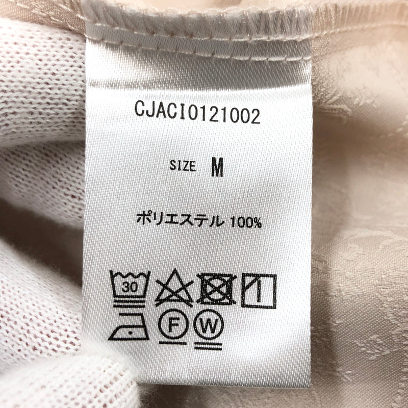 【中古品】【メンズ】 CASPER JOHN キャスパージョン S/S SHIRT CJACI012002 総柄 半袖シャツ カジュアルシャツ トップス 147-260722-hn-08-fur サイズ：M カラー：ベージュ系 万代Net店