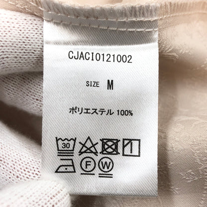 【中古品】【メンズ】 CASPER JOHN キャスパージョン S/S SHIRT CJACI012002 総柄 半袖シャツ カジュアルシャツ トップス 147-260722-hn-08-fur サイズ：M カラー：ベージュ系 万代Net店