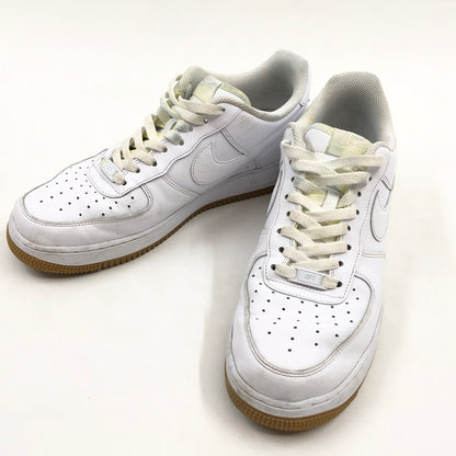 【現状渡し品】【メンズ】 NIKE ナイキ AIR FORCE 1 LOW "WHITE/GUM" DJ2739-100 エアフォース1 ロー ホワイト/ガム スニーカー シューズ 靴 160-260207-hn-07-fur サイズ：28.5cm US10.5 カラー：ホワイト系 万代Net店