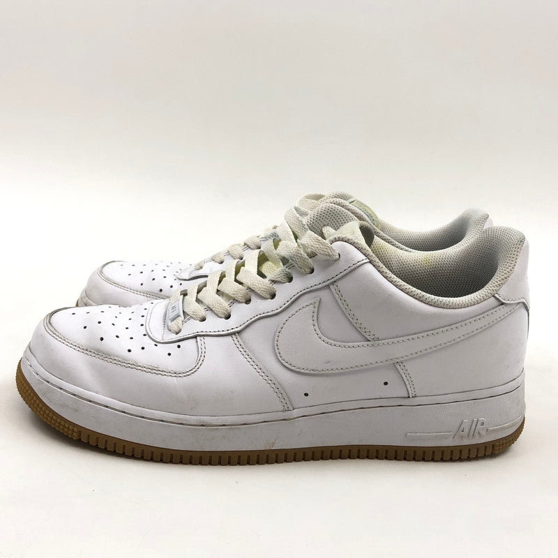 【現状渡し品】【メンズ】 NIKE ナイキ AIR FORCE 1 LOW "WHITE/GUM" DJ2739-100 エアフォース1 ロー ホワイト/ガム スニーカー シューズ 靴 160-260207-hn-07-fur サイズ：28.5cm US10.5 カラー：ホワイト系 万代Net店