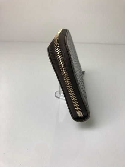 【中古品】【メンズ/レディース】 GUCCI グッチ マイクログッチシマ ラウンドファスナー ロングウォレット 449391 長財布 181-260607-SH-16-hon カラー：ブラウン 万代Net店