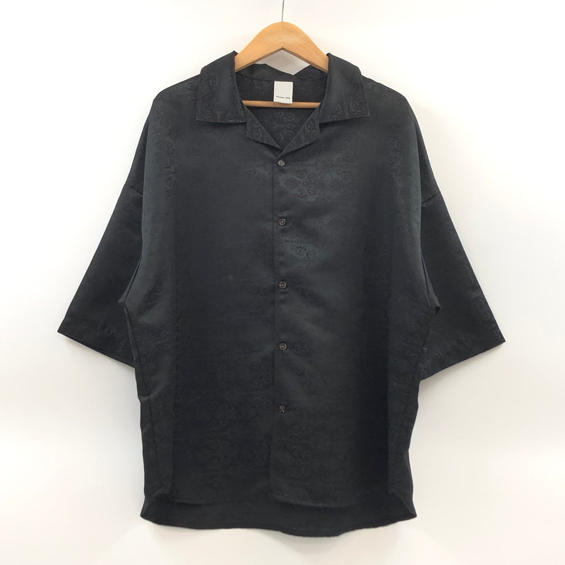 【中古品】【メンズ】 CASPER JOHN キャスパージョン S/S SHIRT CJACI012002 総柄 半袖シャツ カジュアルシャツ トップス 147-260722-hn-09-fur サイズ：M カラー：ブラック 万代Net店