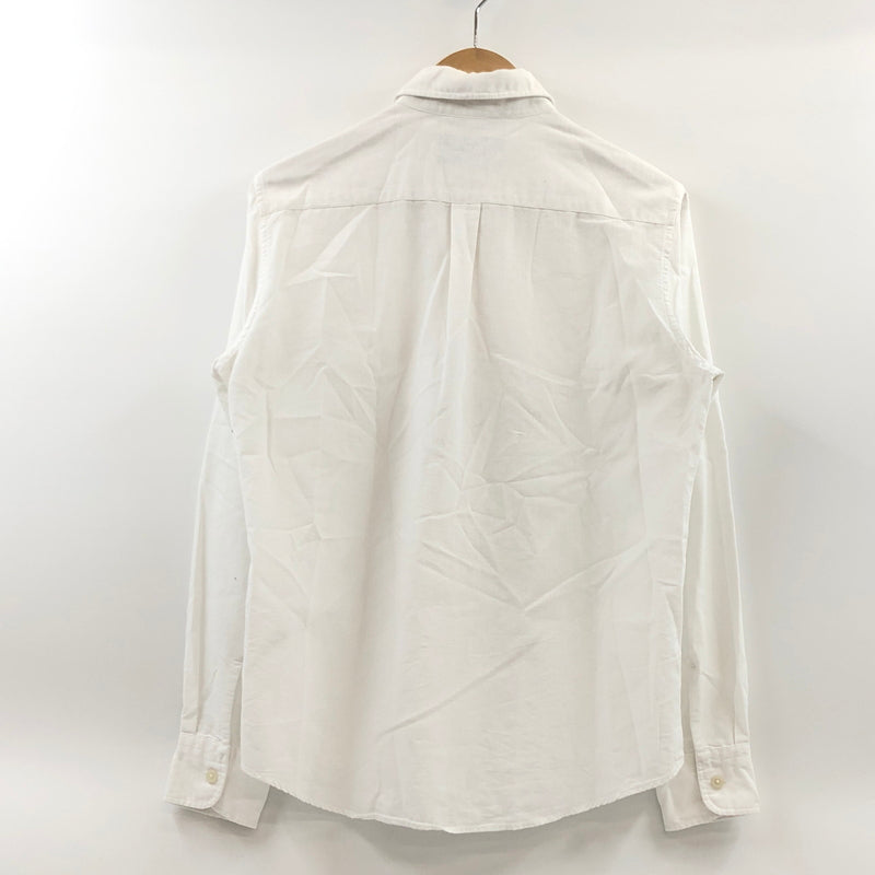 【中古品】【メンズ】 NANO UNIVERSE ナノユニバース FRENCH LINEN L/S SHIRT フレンチリネン 長袖シャツ カジュアルシャツ トップス 147-260722-hn-10-fur サイズ：S カラー：ホワイト 万代Net店