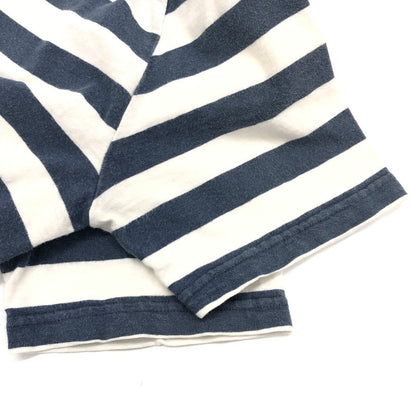 【現状渡し品】【メンズ】 The REAL McCOY'S ザリアルマッコイズ S/S Tee ショートスリーブ Tシャツ 半袖 トップス 145-250525-hn-03-fur サイズ：38 カラー：ネイビー/ホワイト 万代Net店