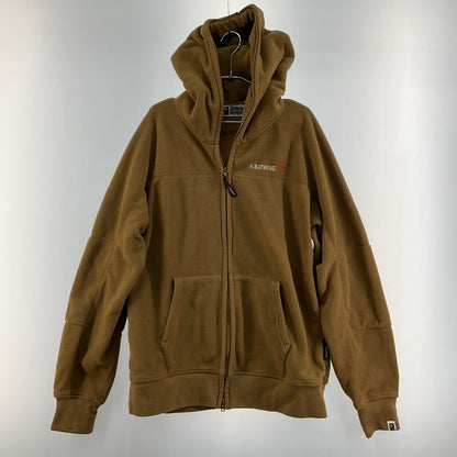 【中古品】【メンズ】 A BATHING APE アベイシングエイプ フリースジャケット 147-260501-SS-05-iwa サイズ：XL カラー：ブラウン 万代Net店