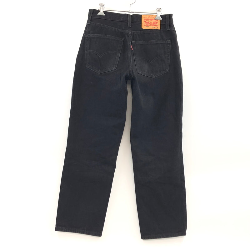 【中古品】【メンズ】 LEVI'S リーバイス 550 RELAXED FIT DENIM PANT 00550-0260 リラックスフィット デニムパンツ ボトムス 156-261015-hn-06-fur サイズ：30×30 カラー：ブラック 万代Net店