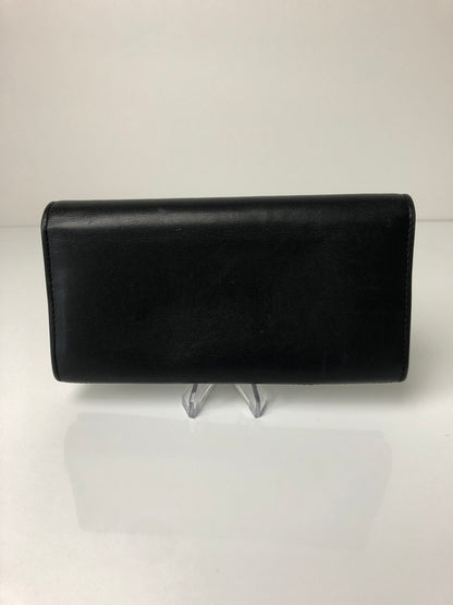 【中古品】【レディース】 MARC JACOBS マークジェイコブス DOUBLE J ダブルJ レザーロングウォレット 長財布 200-260607-SH-19-hon カラー：ブラック 万代Net店