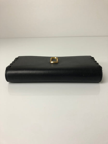 【中古品】【レディース】 MARC JACOBS マークジェイコブス DOUBLE J ダブルJ レザーロングウォレット 長財布 200-260607-SH-19-hon カラー：ブラック 万代Net店
