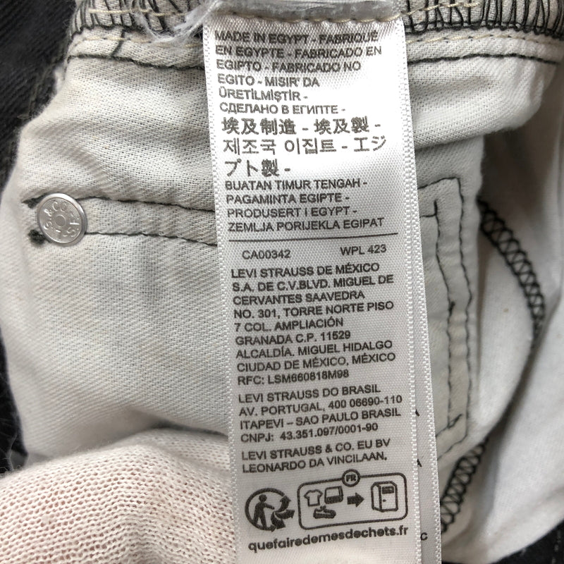 【中古品】【メンズ】 LEVI'S リーバイス 550 RELAXED FIT DENIM PANT 00550-0260 リラックスフィット デニムパンツ ボトムス 156-261015-hn-06-fur サイズ：30×30 カラー：ブラック 万代Net店