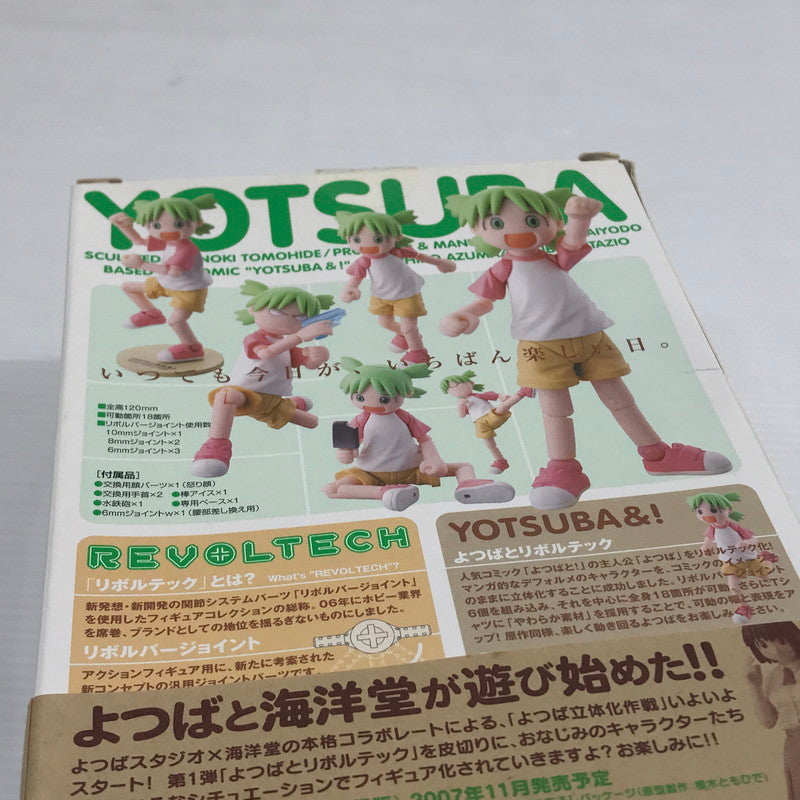 【中古品】 海洋堂 よつばとリボルテック 小岩井よつば よつばと! 通常版 開封済み 箱イタミ・経年劣化による変色あり 052-261009-ti-02-tag 万代Net店