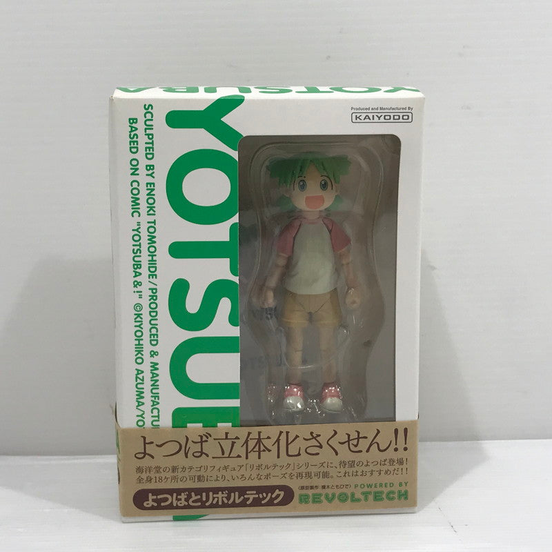 【中古品】 海洋堂 よつばとリボルテック 小岩井よつば よつばと! 通常版 開封済み 箱イタミ・経年劣化による変色あり 052-261009-ti-02-tag 万代Net店