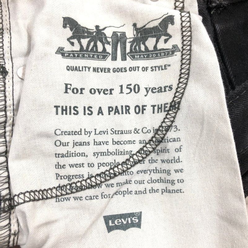 【中古品】【メンズ】 LEVI'S リーバイス 550 RELAXED FIT DENIM PANT 00550-0260 リラックスフィット デニムパンツ ボトムス 156-261015-hn-06-fur サイズ：30×30 カラー：ブラック 万代Net店