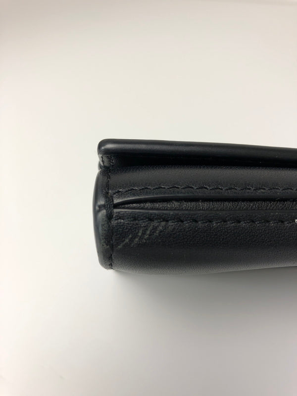 【中古品】【レディース】 MARC JACOBS マークジェイコブス DOUBLE J ダブルJ レザーロングウォレット 長財布 200-260607-SH-19-hon カラー：ブラック 万代Net店