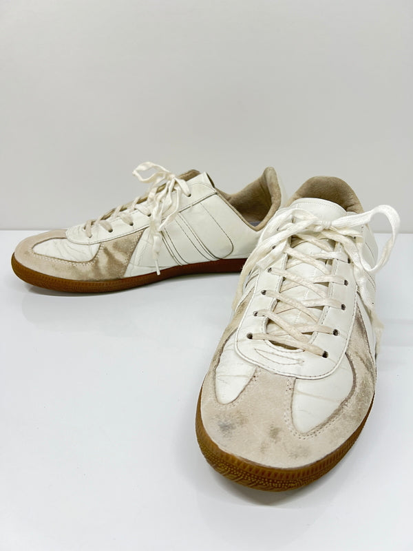 【中古品】【メンズ】 BW SPORT ビーダブルスポーツ GERMAN MILITARY TRAINER 699 ジャーマントレーナー スニーカー 靴 シューズ 162-260822-SH-04-hon サイズ：28cm カラー：ホワイト 万代Net店