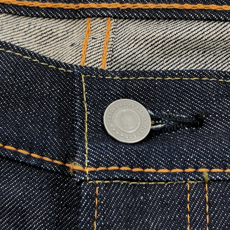 【中古品】【メンズ】 MARBLES マーブルズ BUTTON FLY DENIM PANTS ボタンフライ デニムパンツ ボトムス 157-260722-hn-12-fur サイズ：不明 カラー：インディゴ 万代Net店
