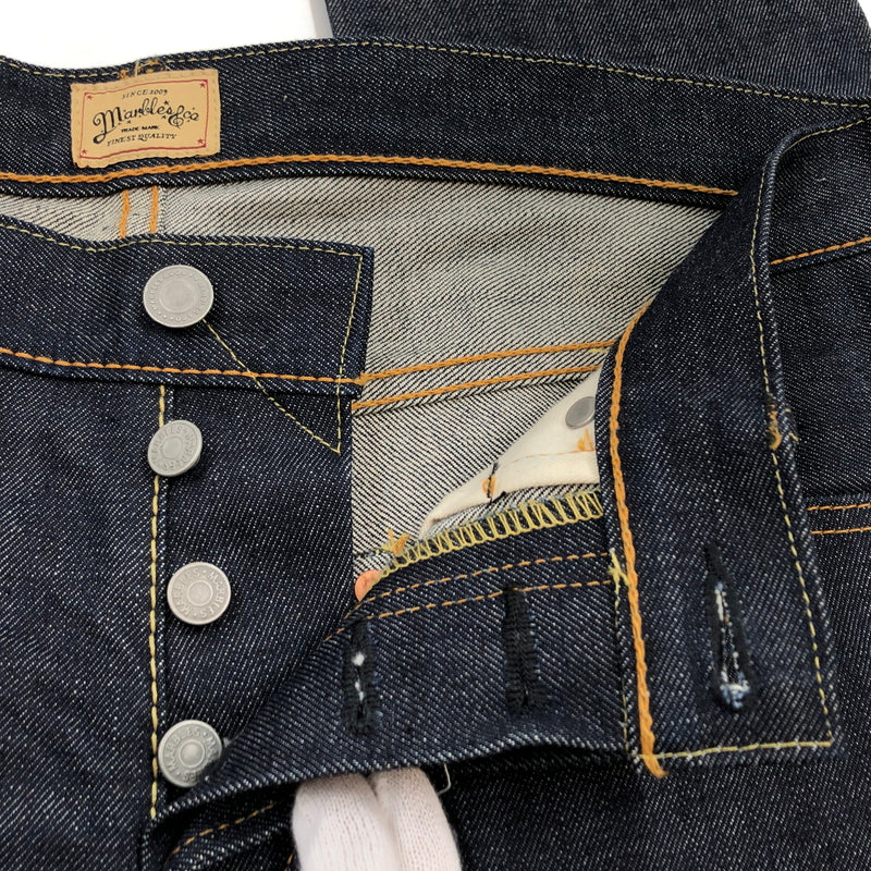 【中古品】【メンズ】 MARBLES マーブルズ BUTTON FLY DENIM PANTS ボタンフライ デニムパンツ ボトムス 157-260722-hn-12-fur サイズ：不明 カラー：インディゴ 万代Net店