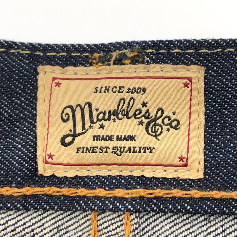 【中古品】【メンズ】 MARBLES マーブルズ BUTTON FLY DENIM PANTS ボタンフライ デニムパンツ ボトムス 157-260722-hn-12-fur サイズ：不明 カラー：インディゴ 万代Net店